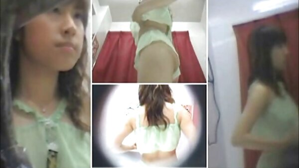 Cowgirl video korea lucah berambut coklat dada manis menikmati menunggang batang kaku di atas